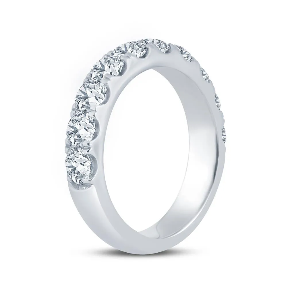 2.00ctw Lab-Grown Diamond Band - White Gold