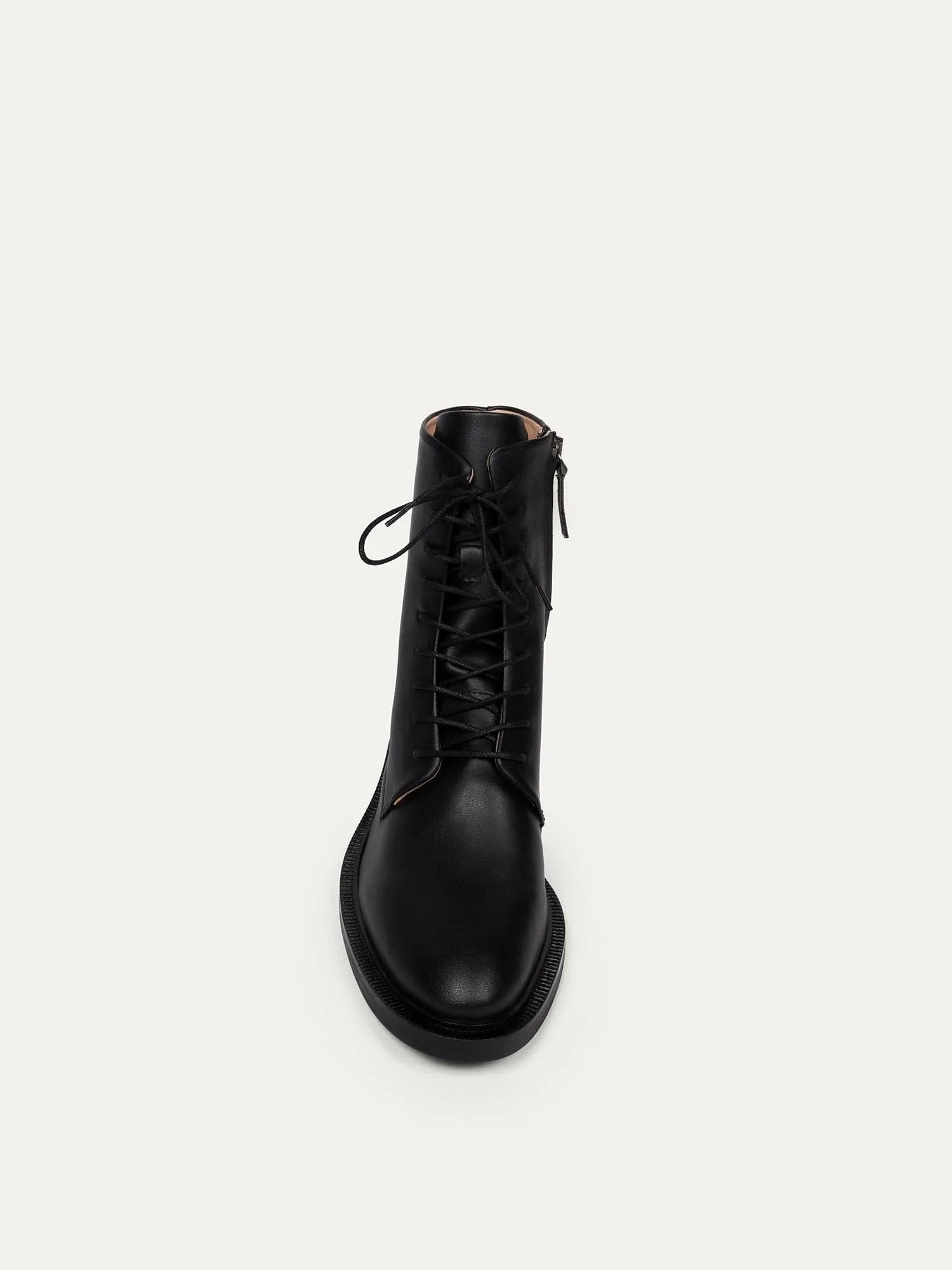 2pm Walk the City Vegan Leather Boots | Black