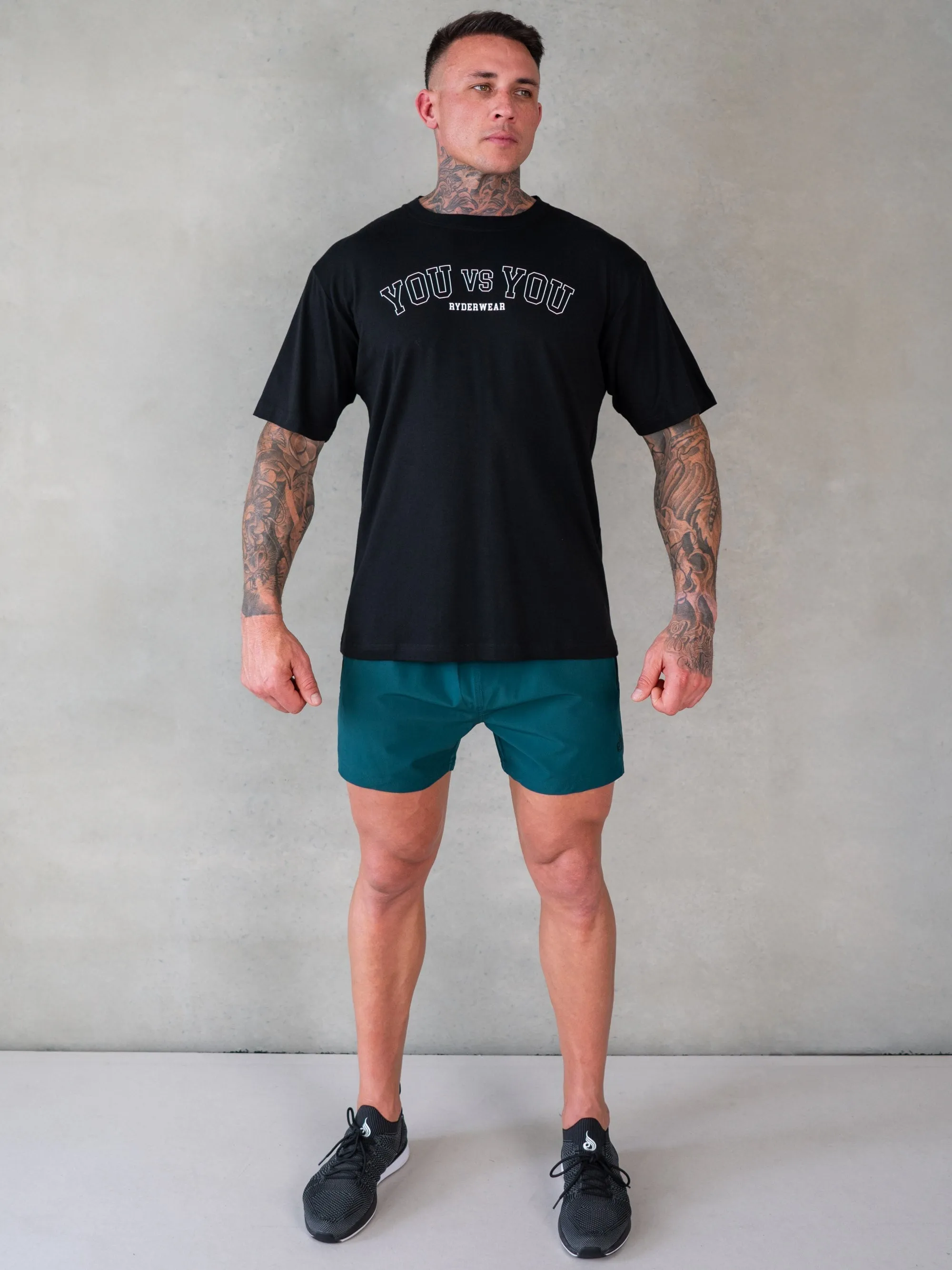 Adapt 5 Training Short - Emerald