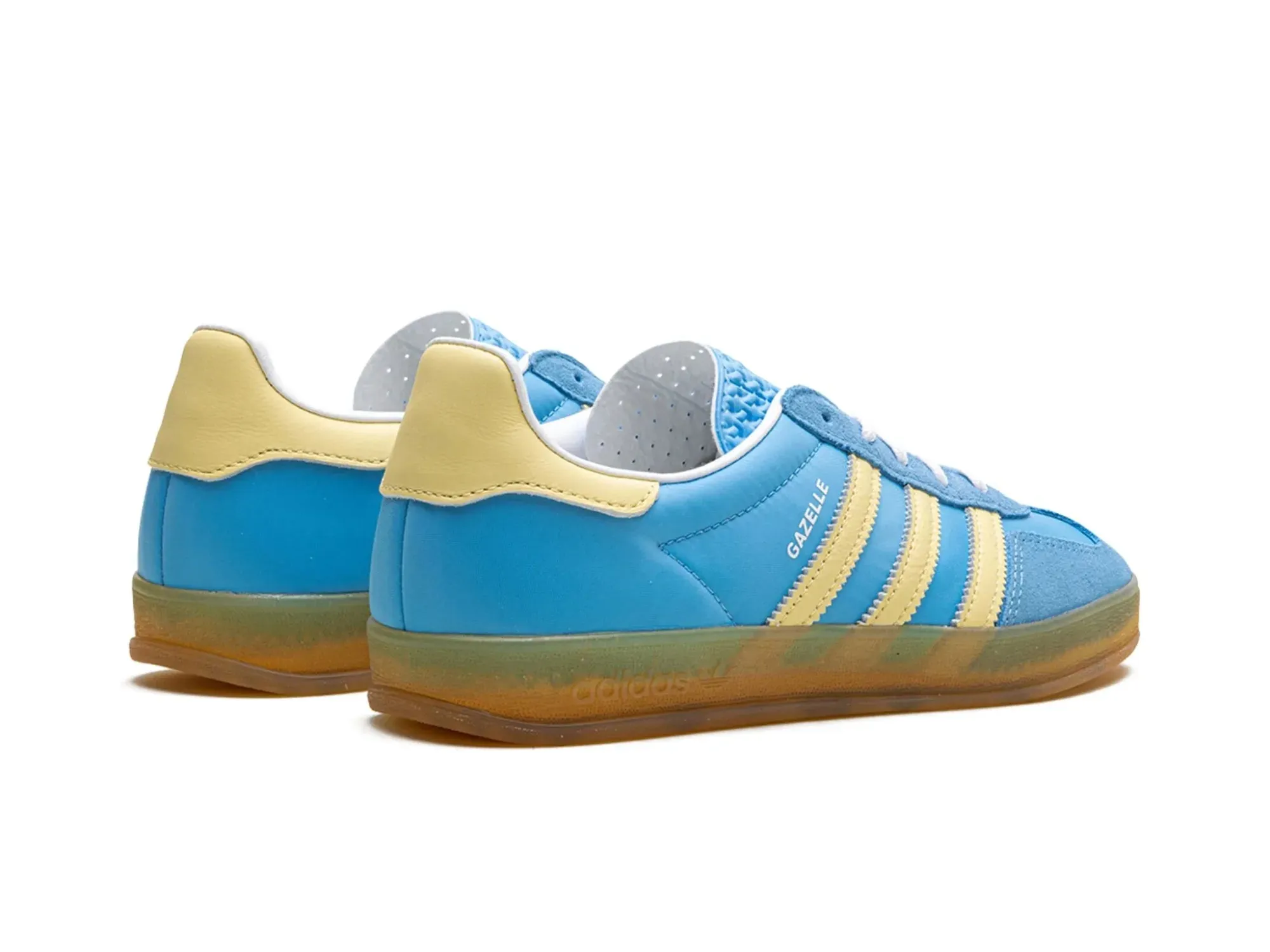 Adidas Gazelle Indoor "Semi Blue Burst Almost Yellow"