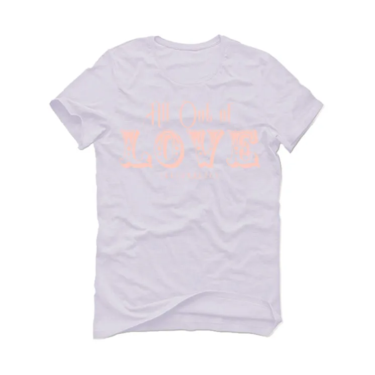 Air Jordan 1 High OG WMNS Washed Pink | ILLCURRENCY White T-Shirt (All out of love)