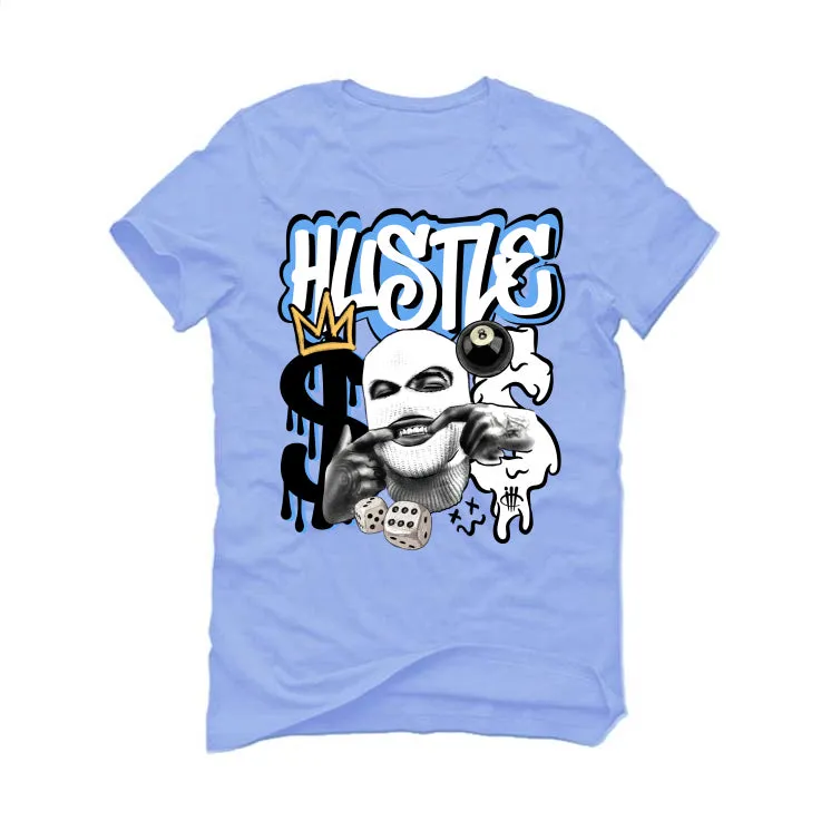 Air Jordan 1 "UNC Toe" Carolina Blue T-Shirt (GRIND HUSTLE)