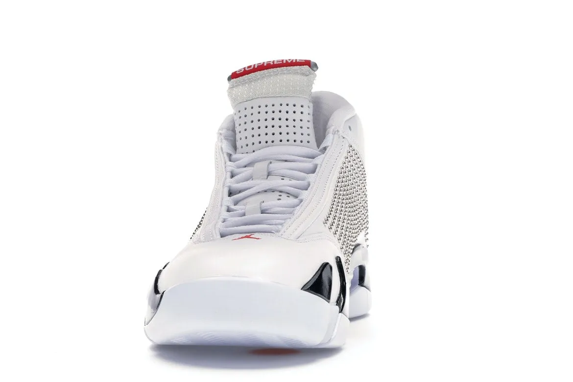 Air Jordan Retro 14 Supreme White