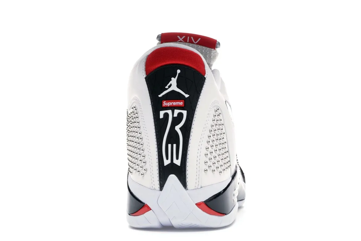 Air Jordan Retro 14 Supreme White