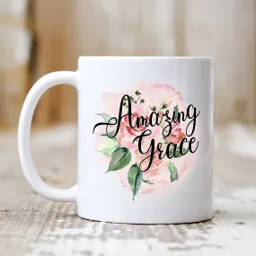 Amazing Grace Rose Ceramic Mug 11oz