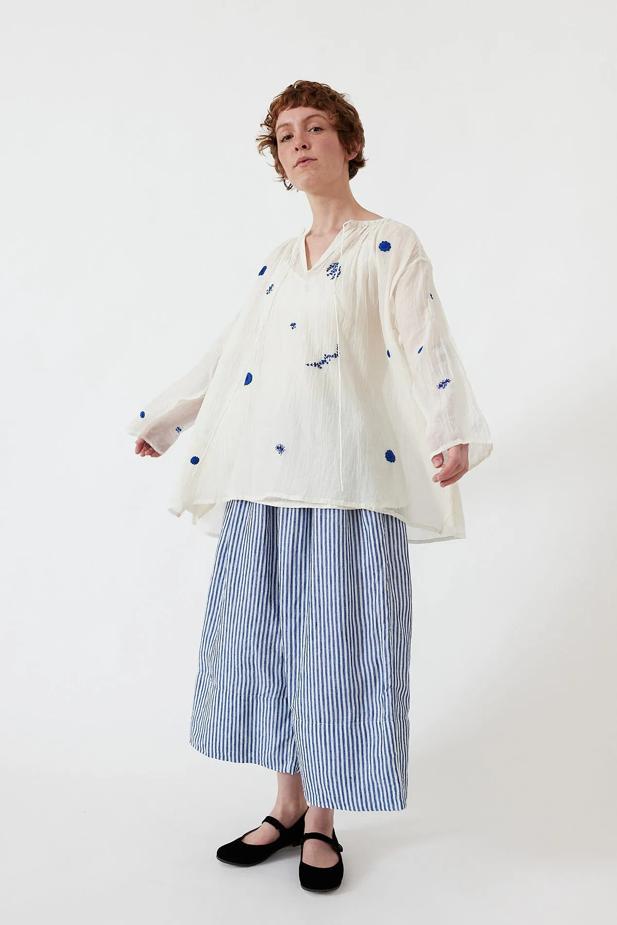 AO Dress - No. 69 - Dori Gather Blouse