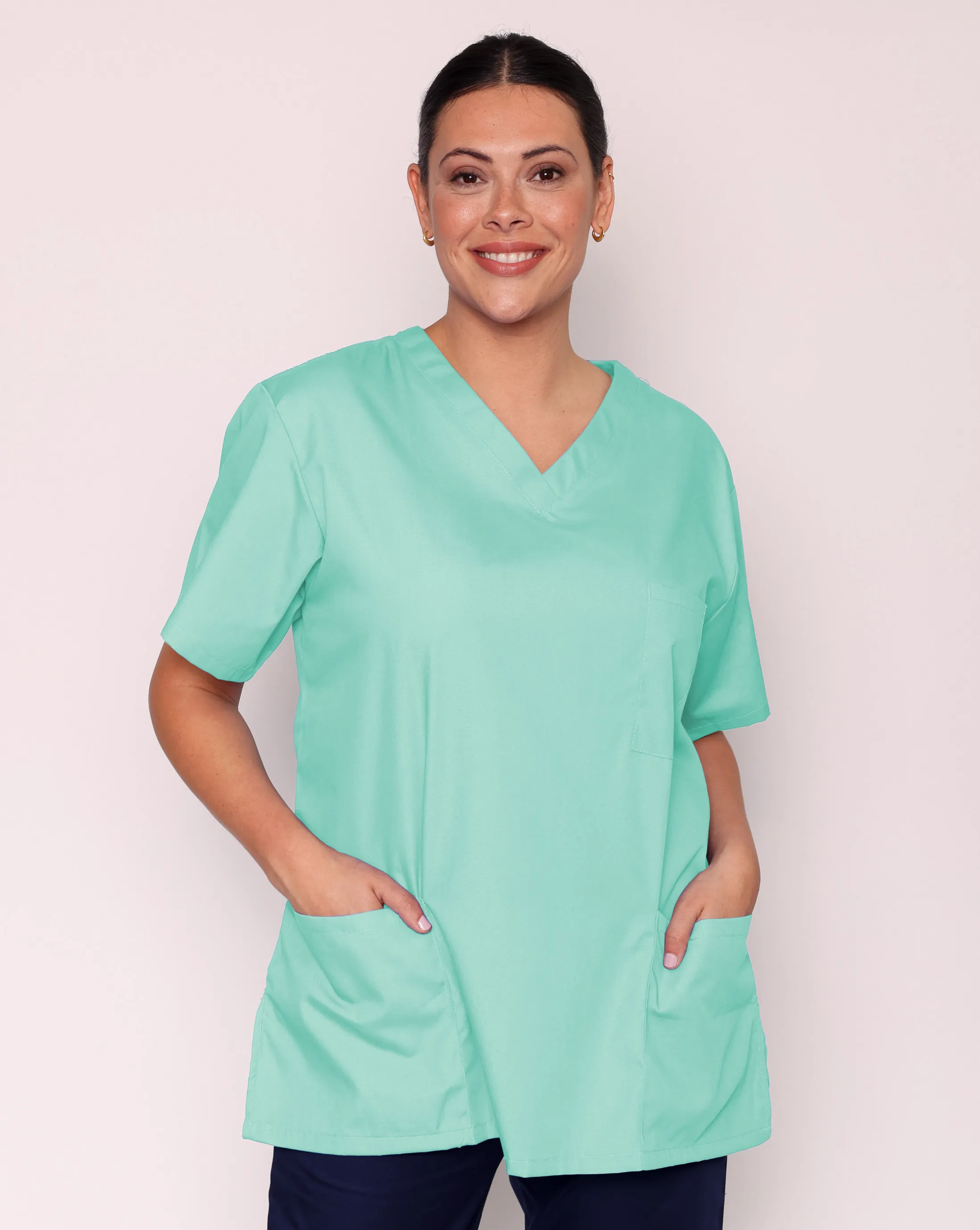 Aria Unisex Lightweight Scrub Tunic