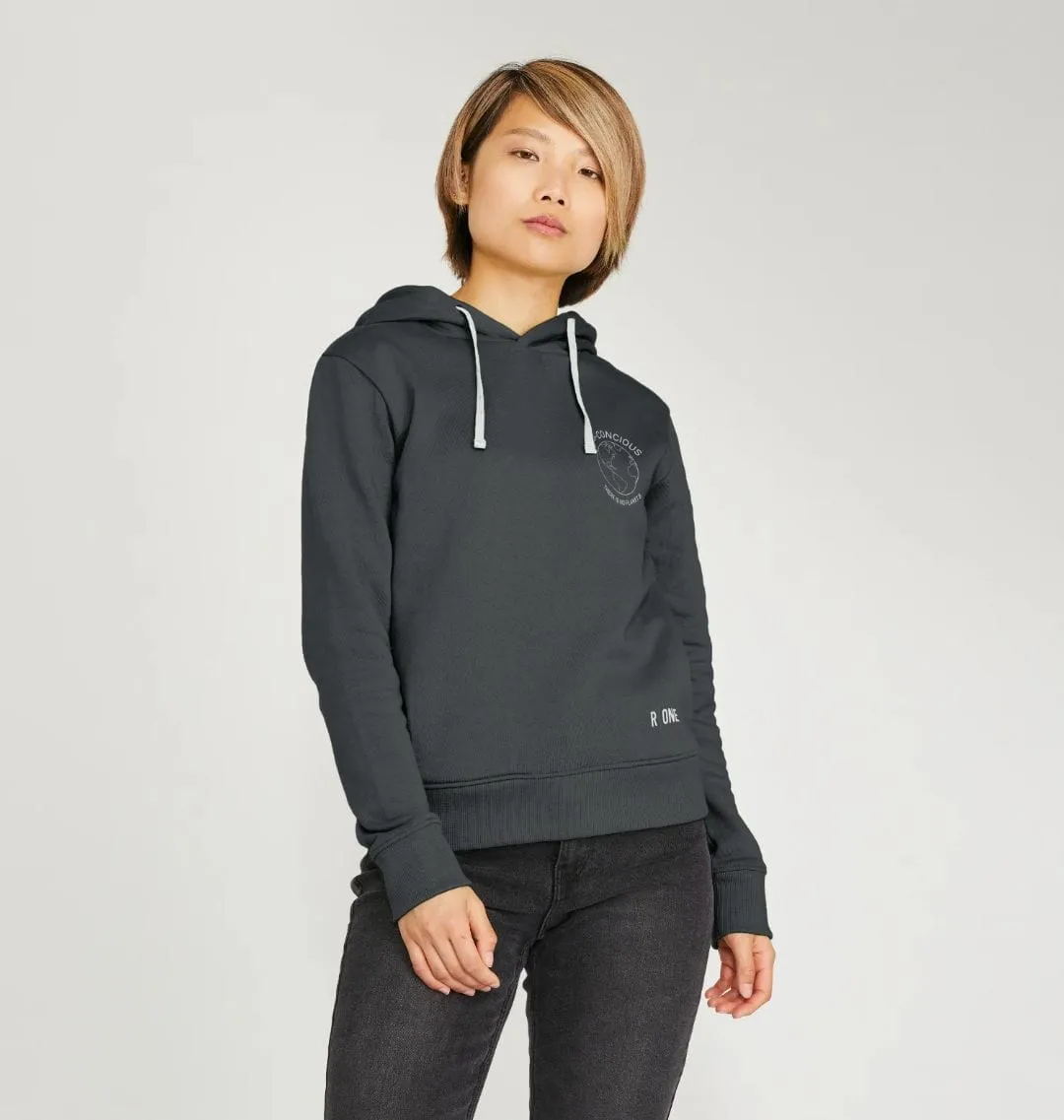 B-Conscious Organic Cotton Hoodie | Black