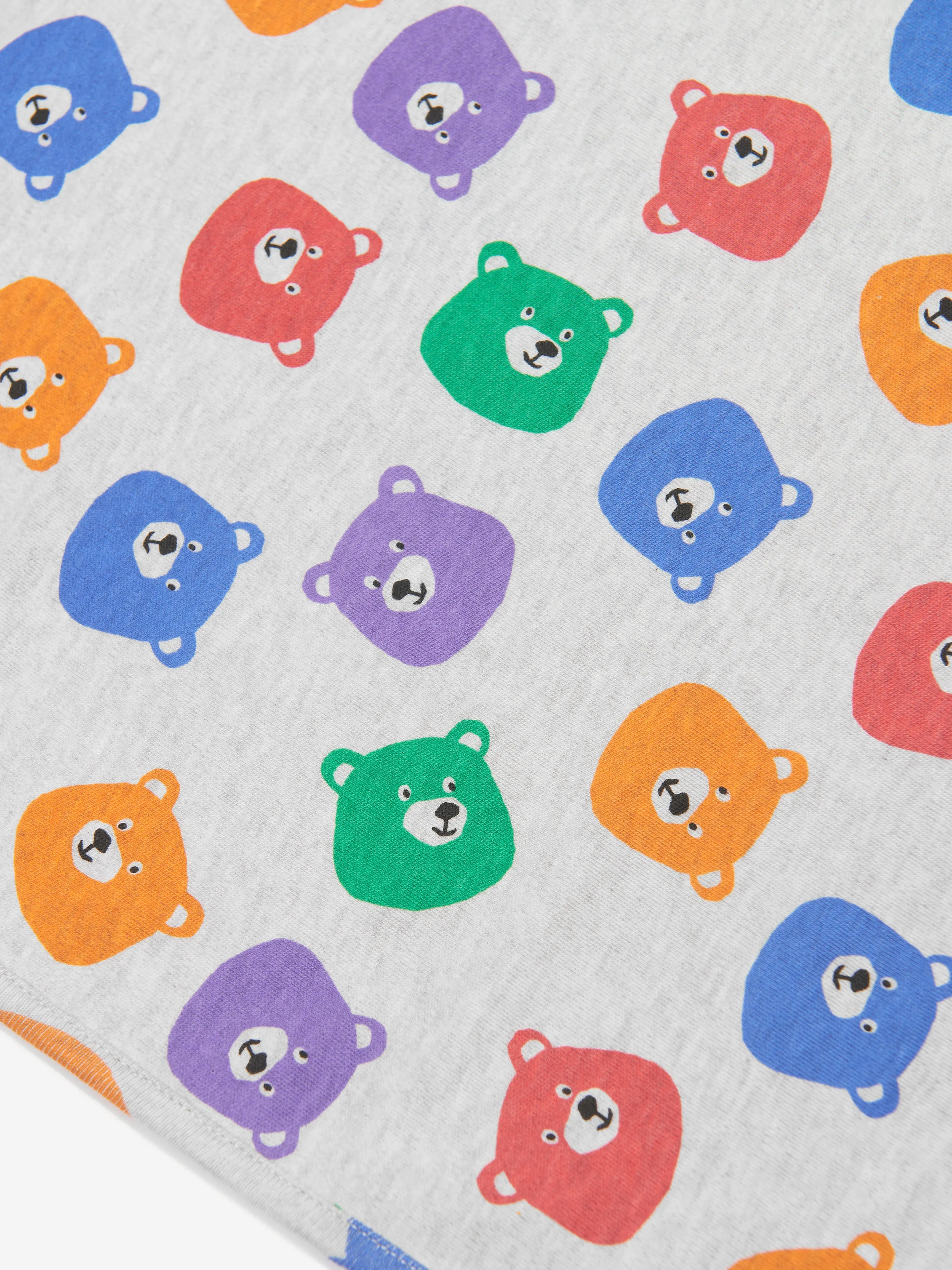 Baby Bears Hooded Blanket in Multicolour