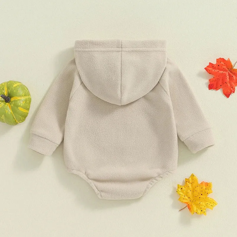 Baby Girls Deluxe Pumpkin Halloween Autumn Romper