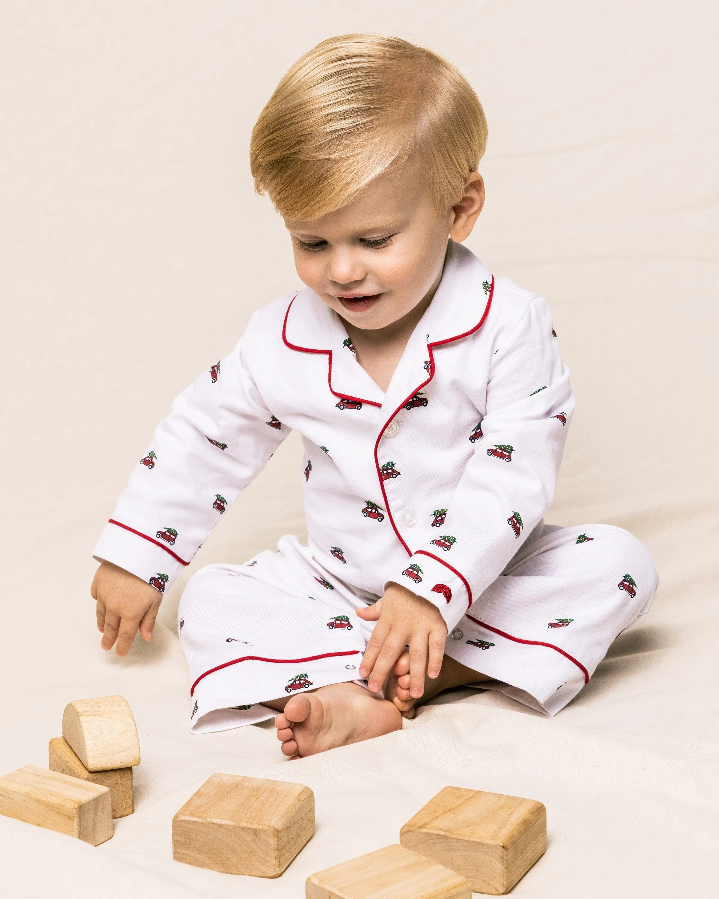 Baby's Twill Romper | Holiday Journey