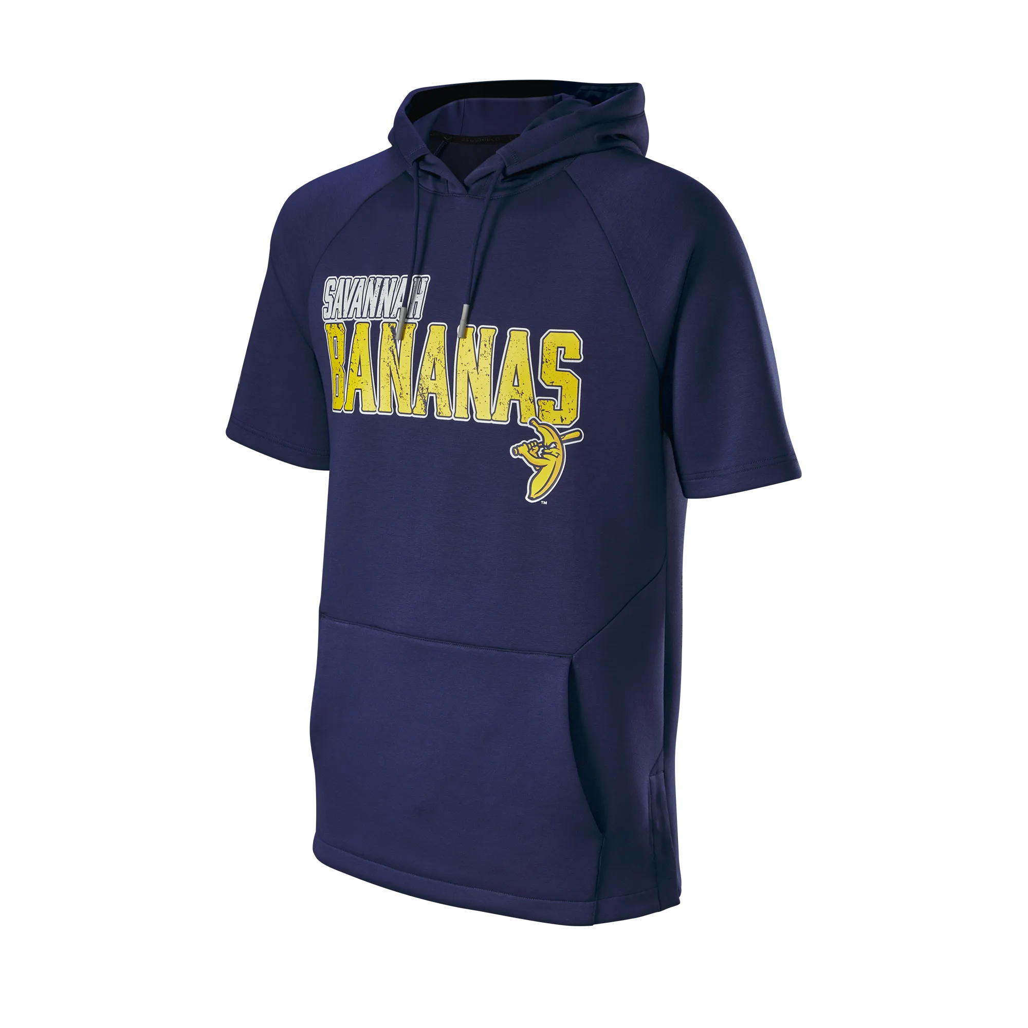 Bananas EvoShield Short Sleeve Hoodie - Navy