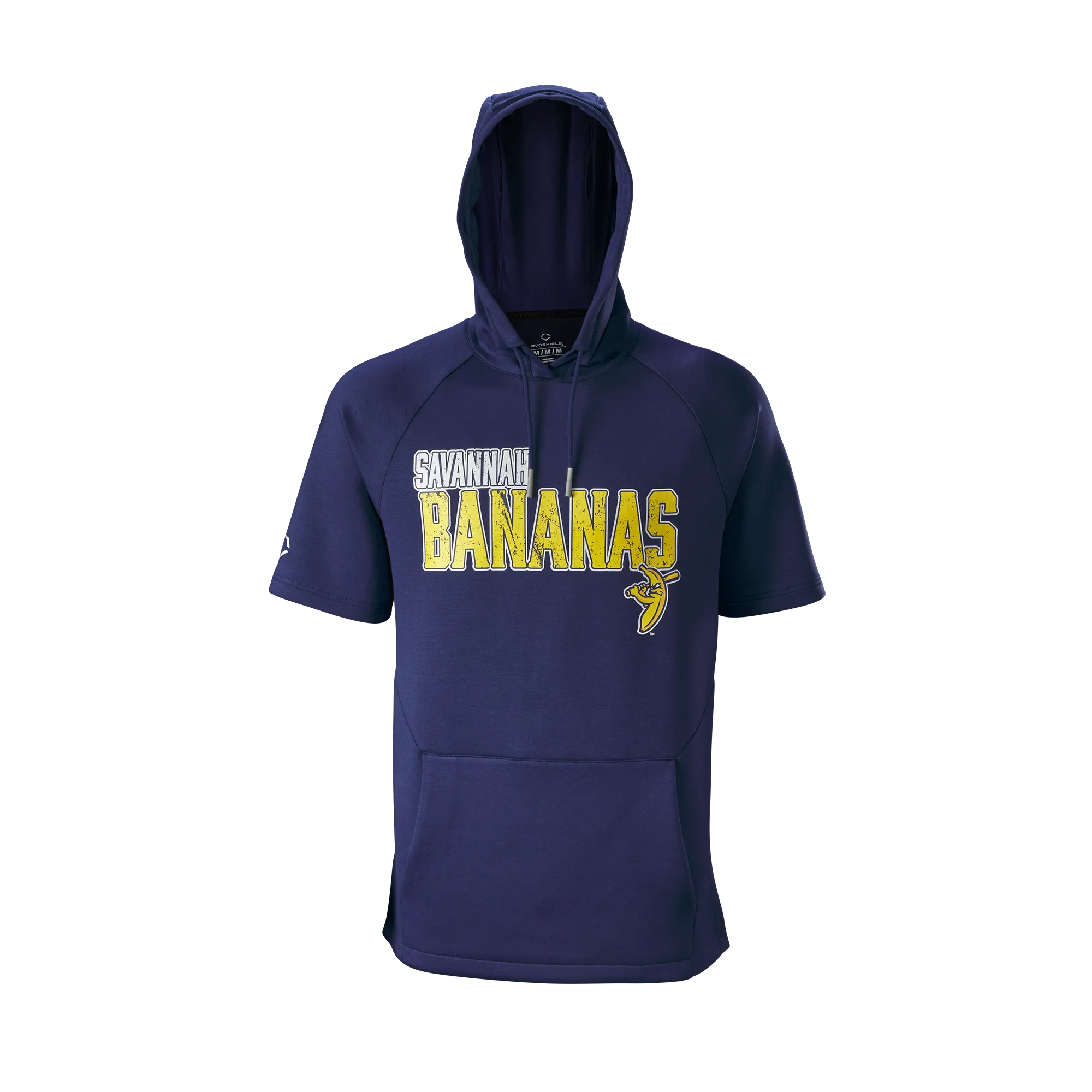 Bananas EvoShield Short Sleeve Hoodie - Navy