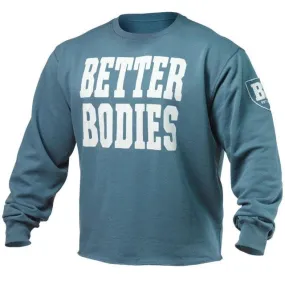 Better Bodies Big Print Sweatshirt - Ocean Blue