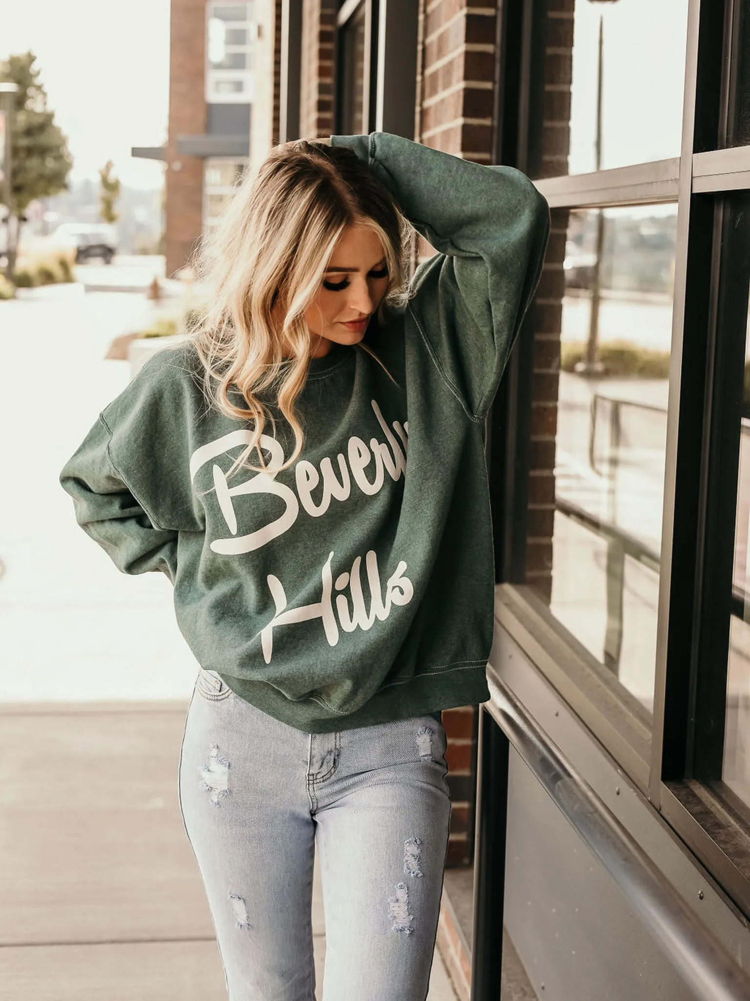 Beverly Hills Vintage Wash Sweatshirt