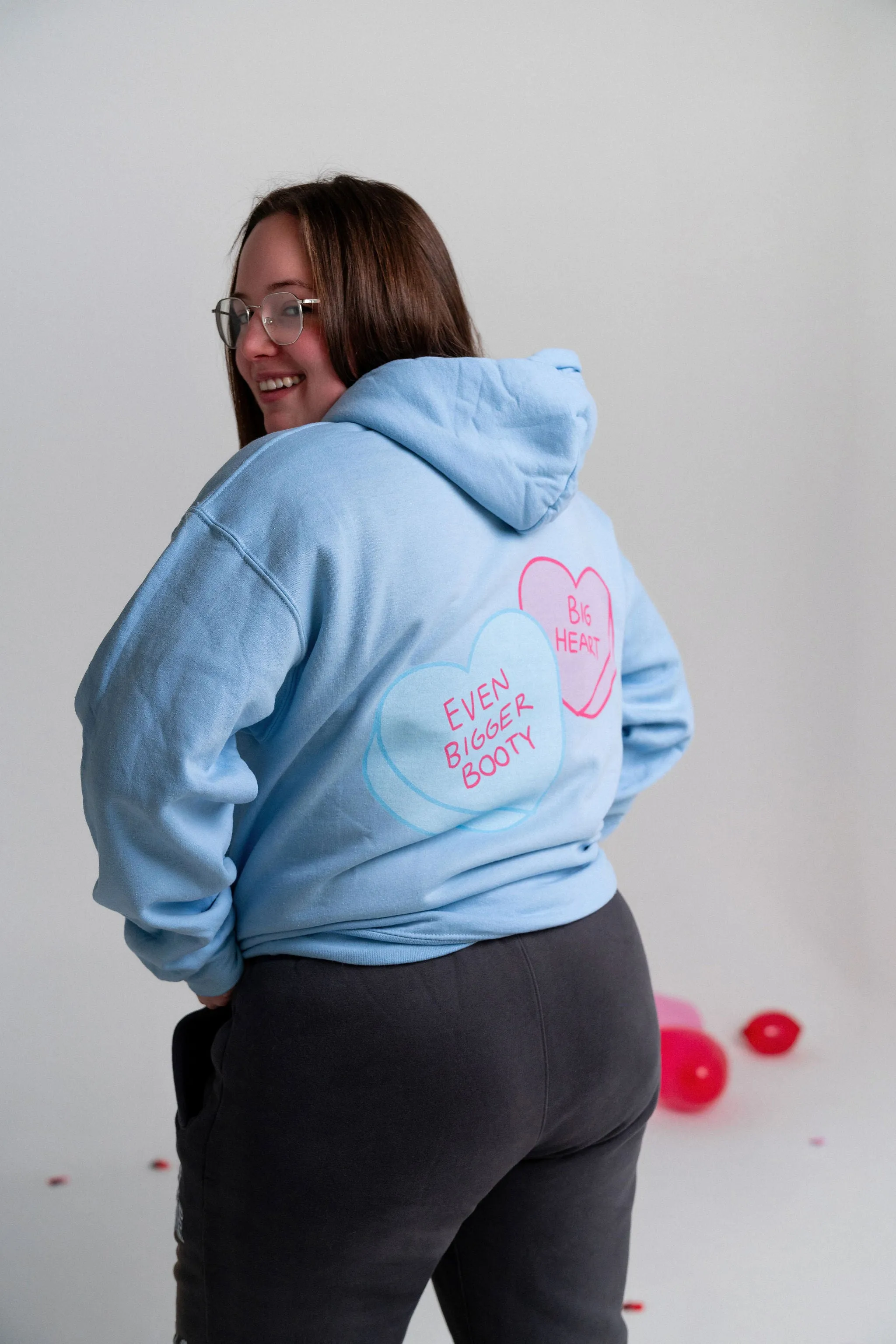 BIG HEART, EVEN BIGGER BOOTY - HOODIE