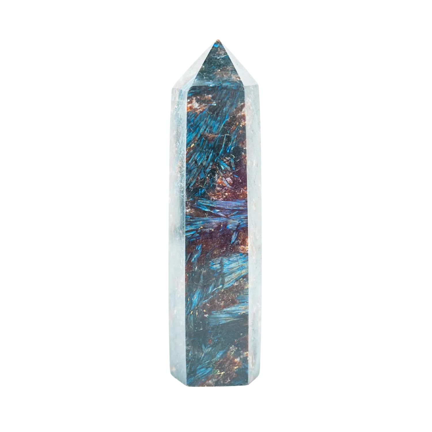 Blue Astrophyllite Point