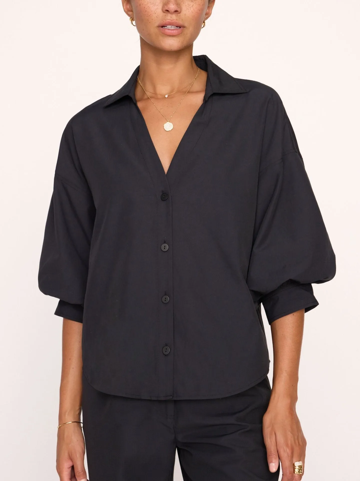 Brochu Walker Kate Shirt Black Onyx