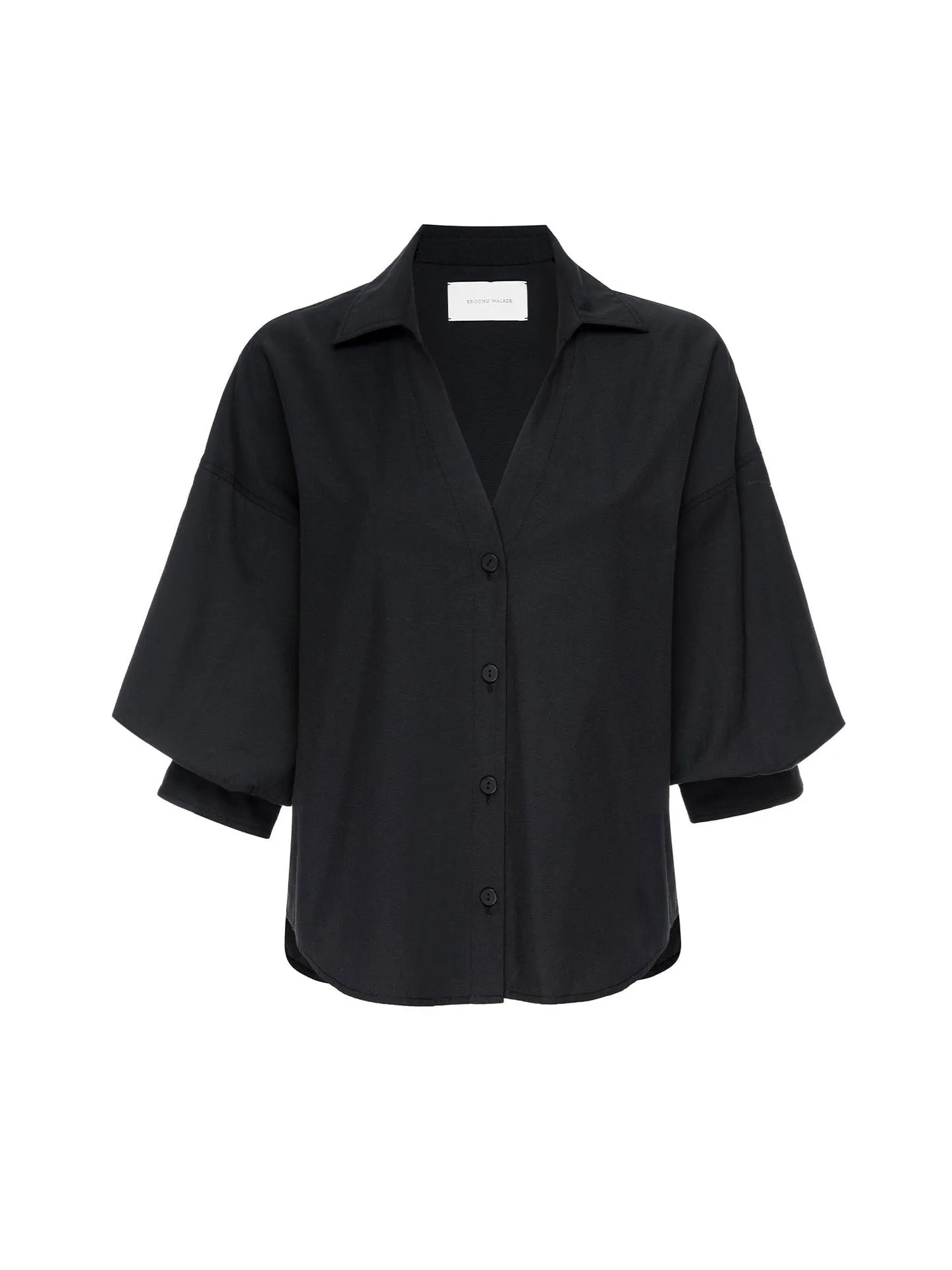 Brochu Walker Kate Shirt Black Onyx