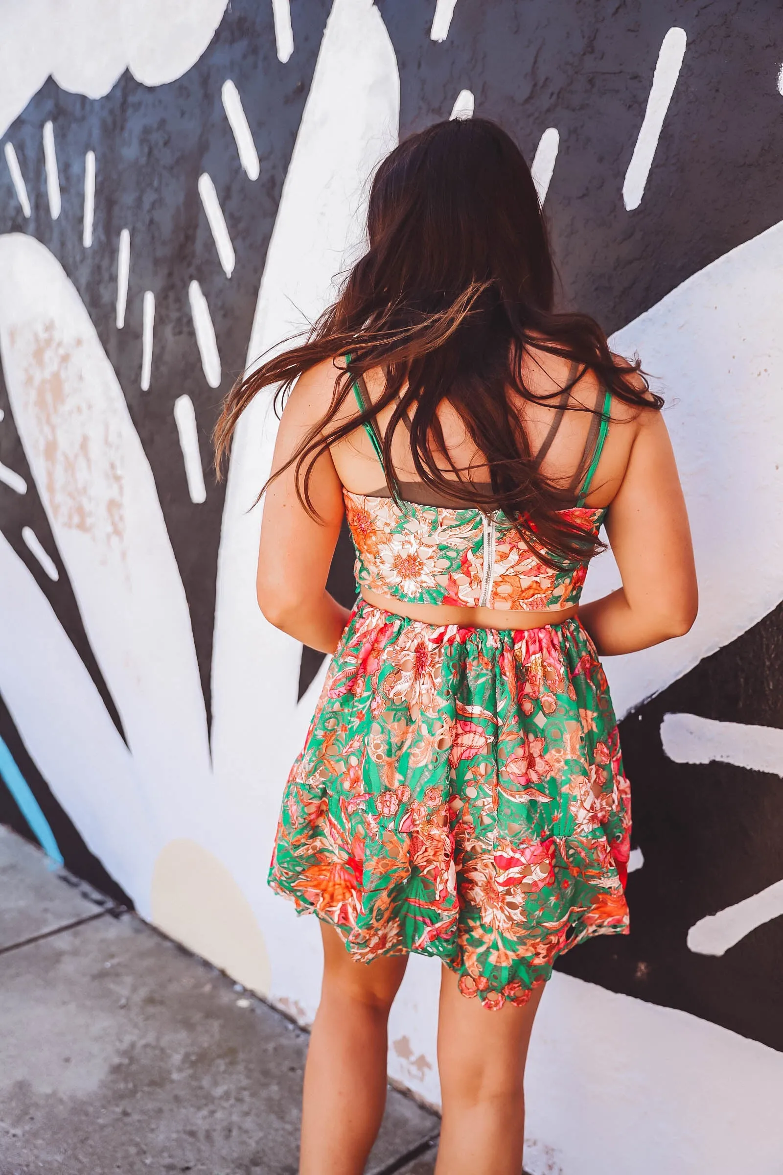 Brynlee Floral Mini Dress