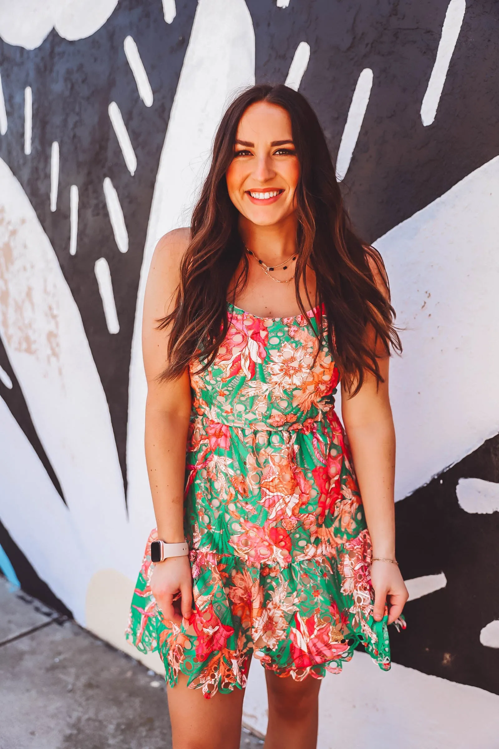 Brynlee Floral Mini Dress