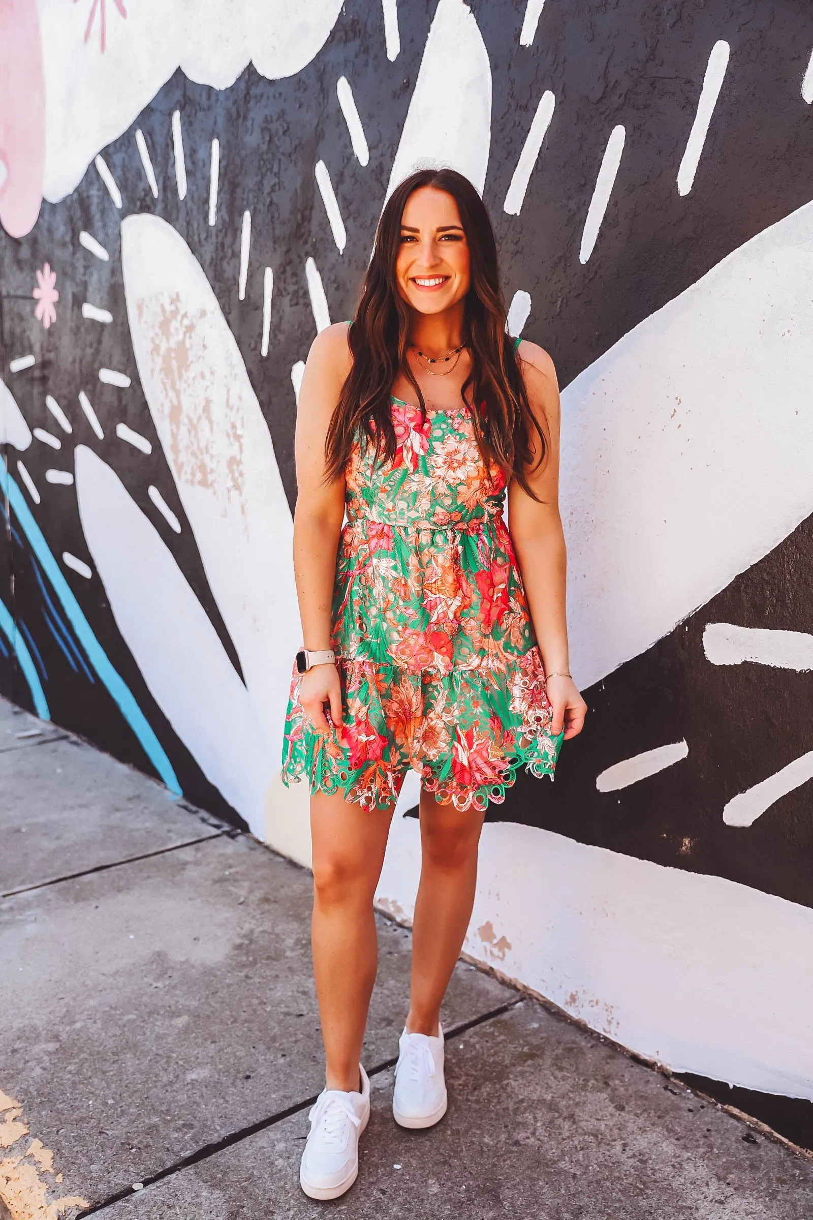 Brynlee Floral Mini Dress