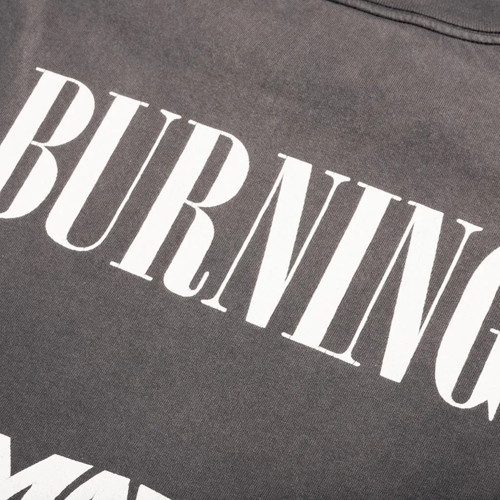 Burning L/S Tee - Black