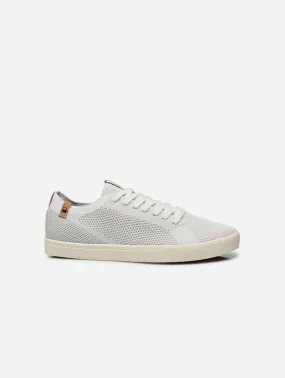 Cannon Knit II Men's Recycled PET Sneakers | White