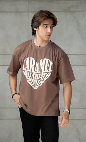 Caramel Machiato Oversized Tee