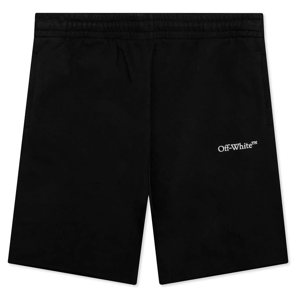 Caravaggio Paint Sweatshort - Black/White