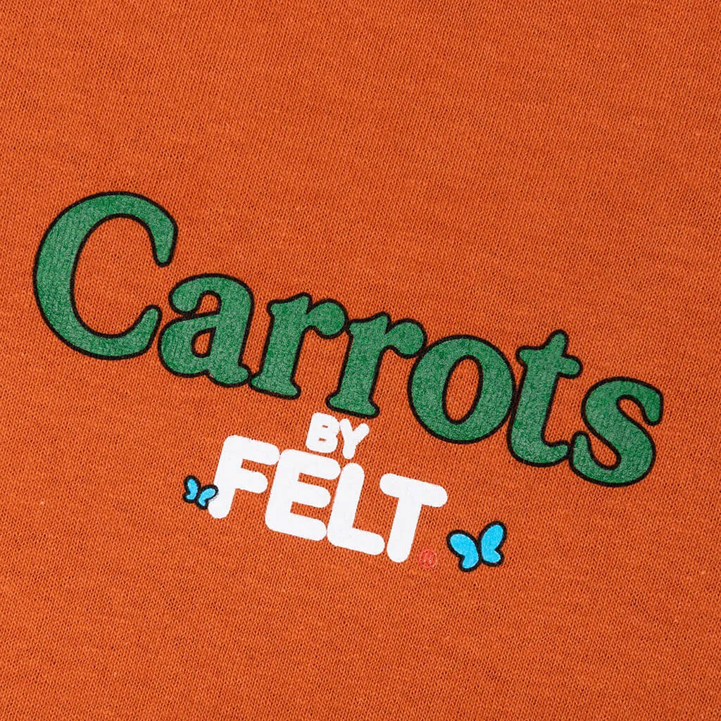 Carrots by Gone Fishing Tee - Orange