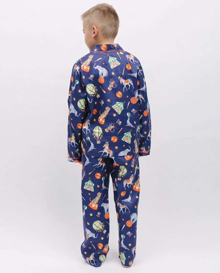 Charlie Kids Unisex Circus Print Pyjama Set