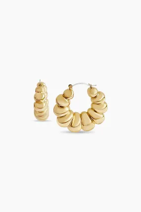 Chunky Croissant Puff Hoops