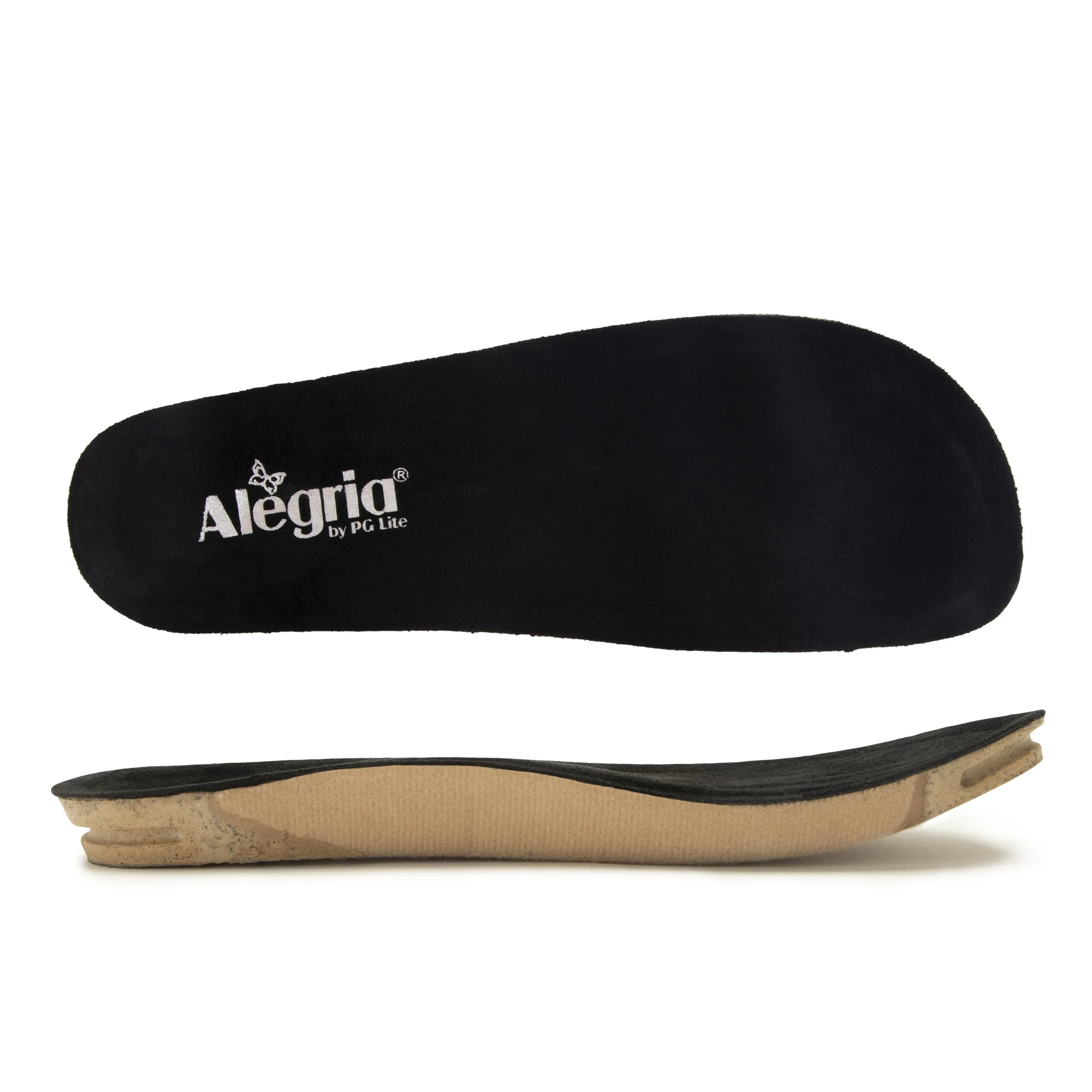 Classic Footbed - Black Microsuede