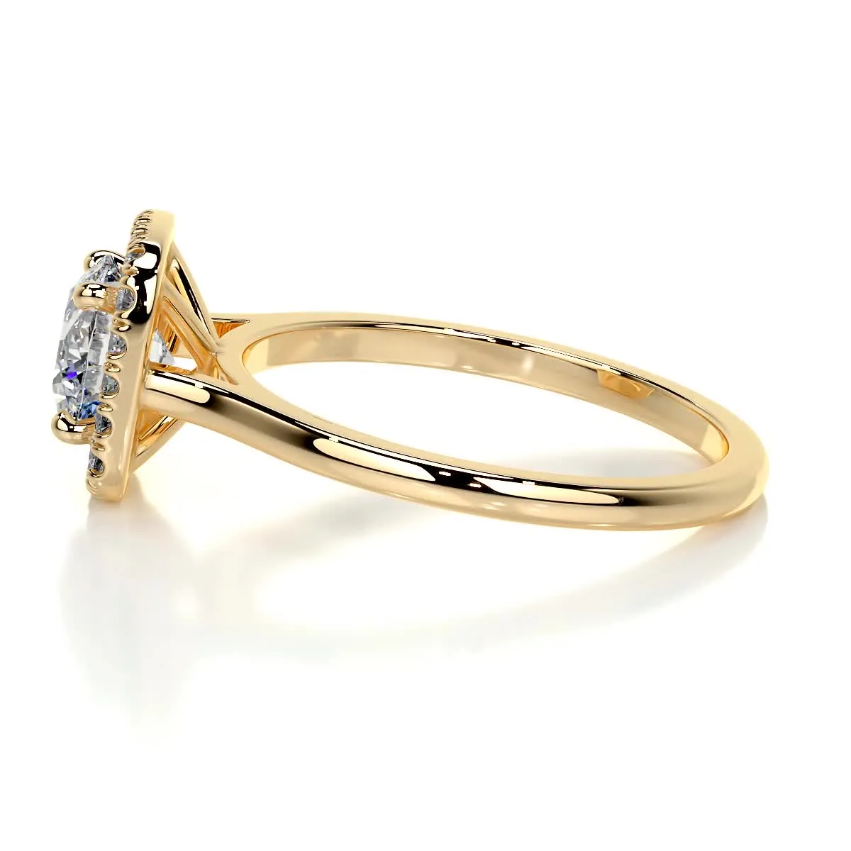 Claudia Lab Grown Diamond Ring -18K Yellow Gold