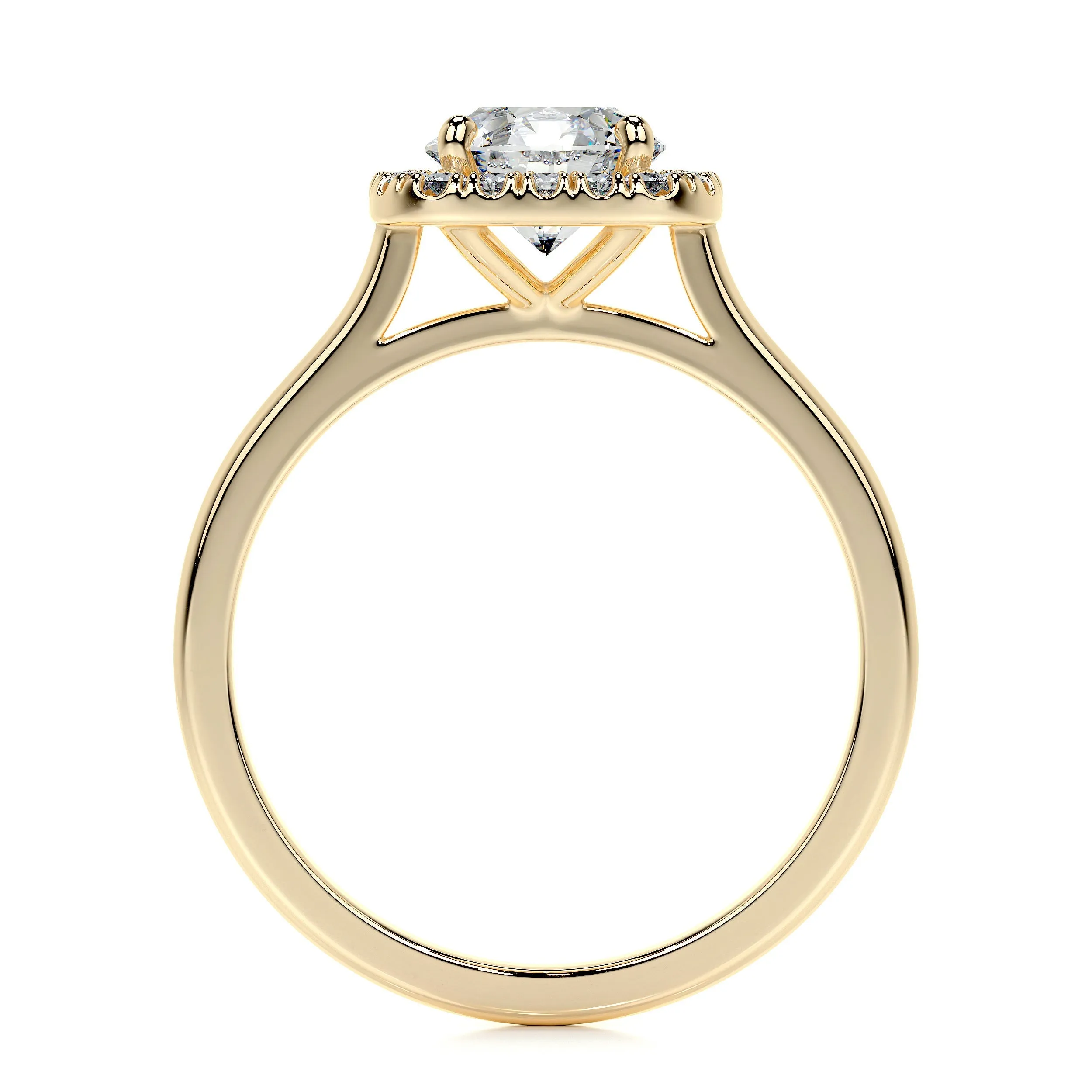 Claudia Lab Grown Diamond Ring -18K Yellow Gold