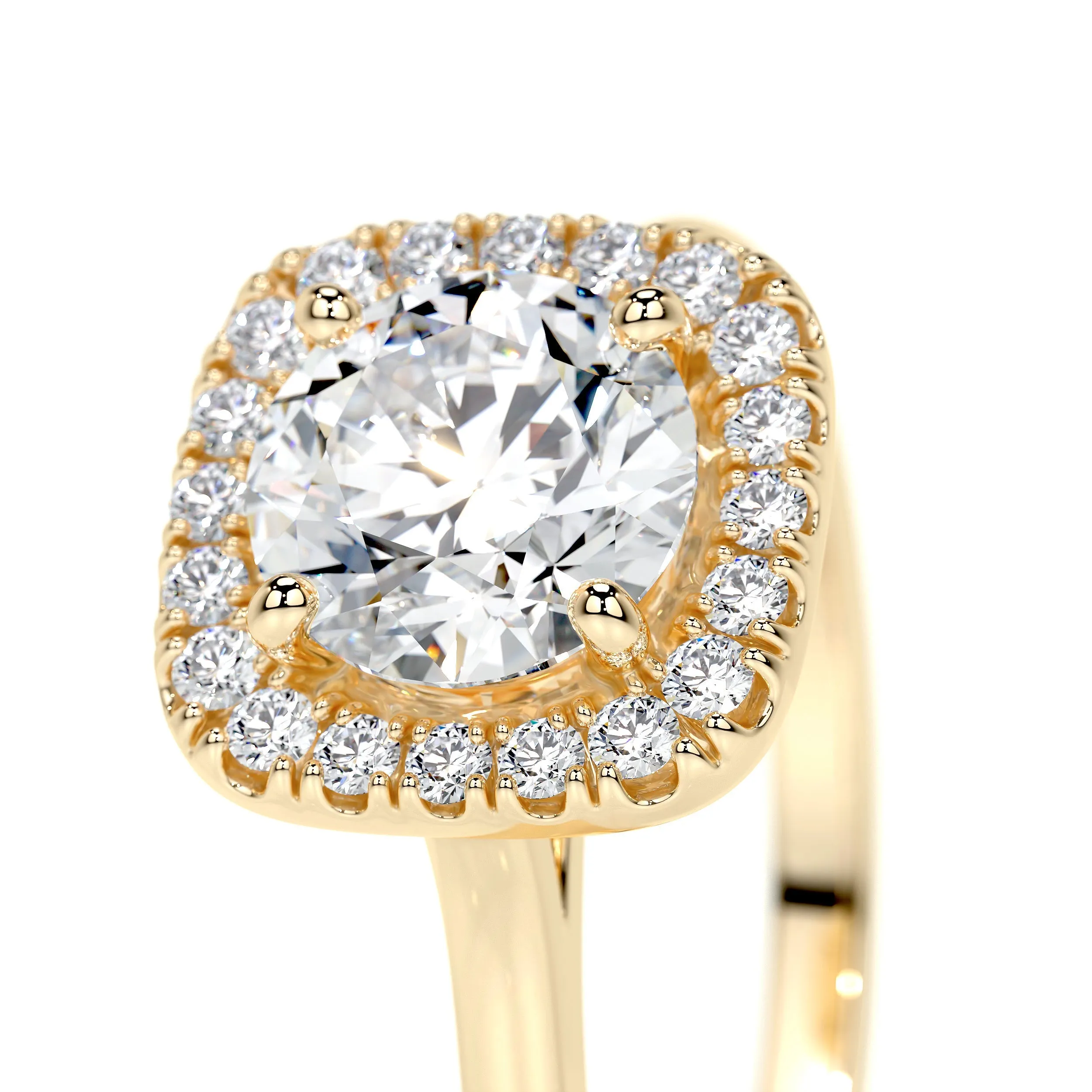 Claudia Lab Grown Diamond Ring -18K Yellow Gold