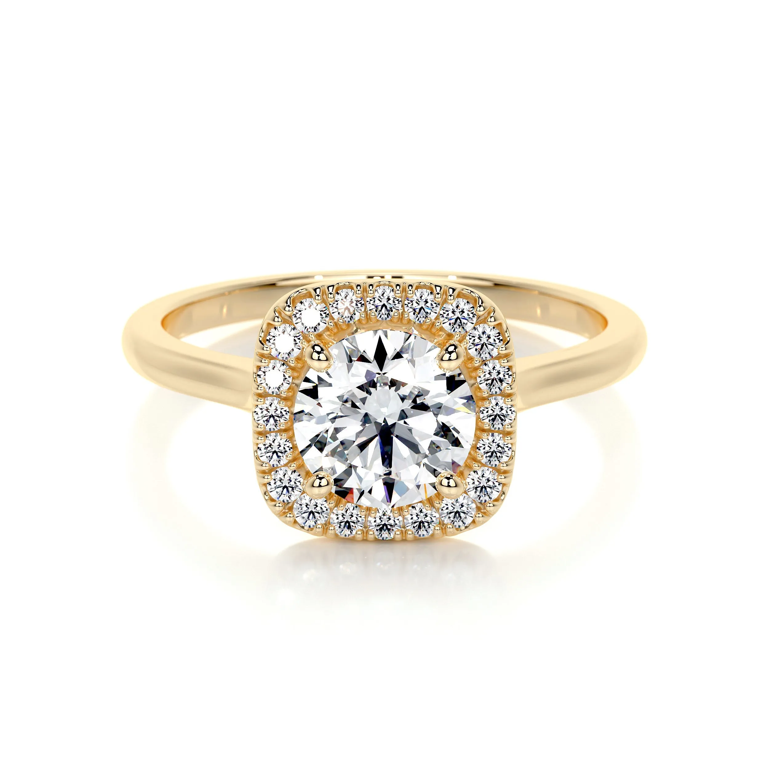 Claudia Lab Grown Diamond Ring -18K Yellow Gold