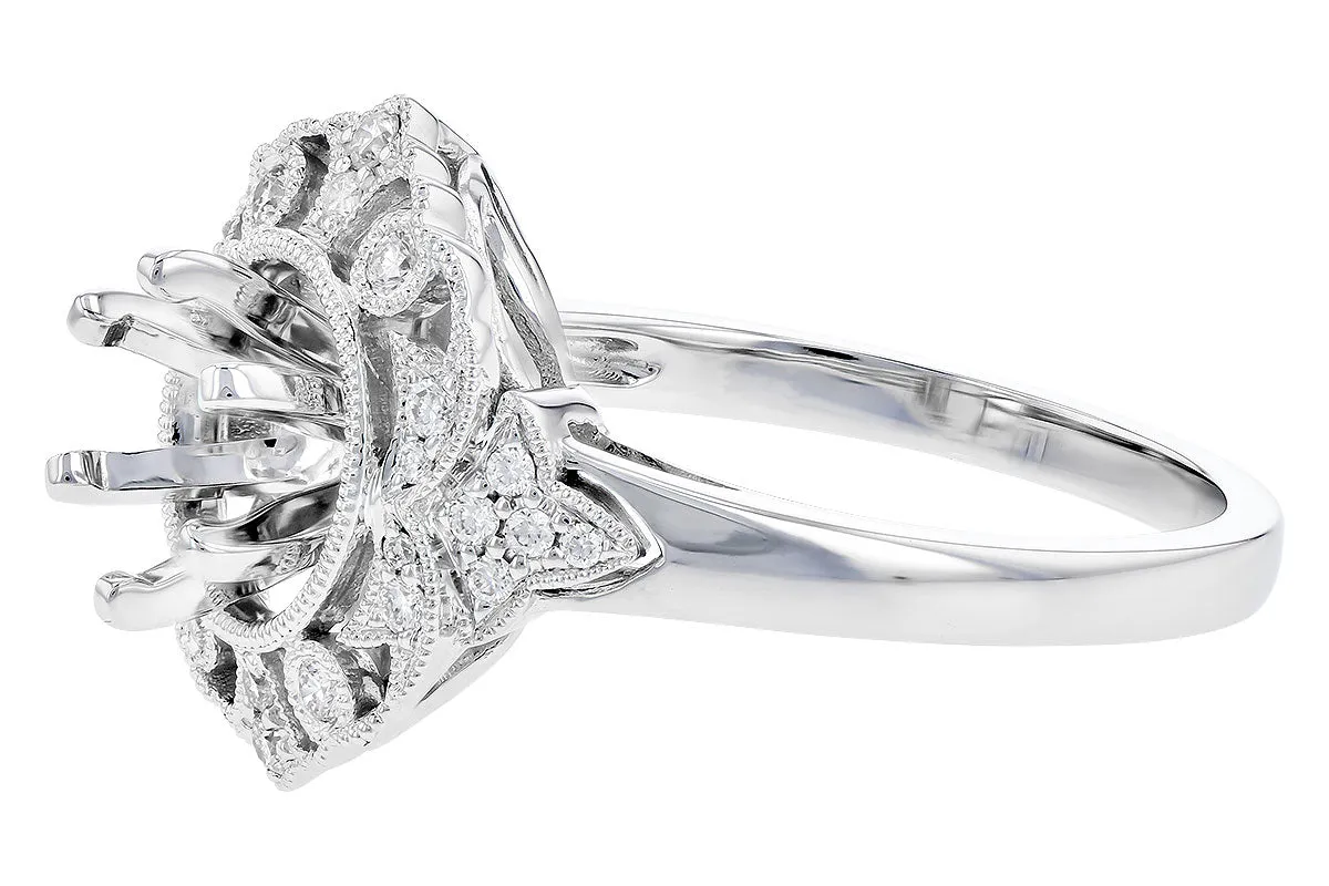 Diamond Vintage Engagement Ring