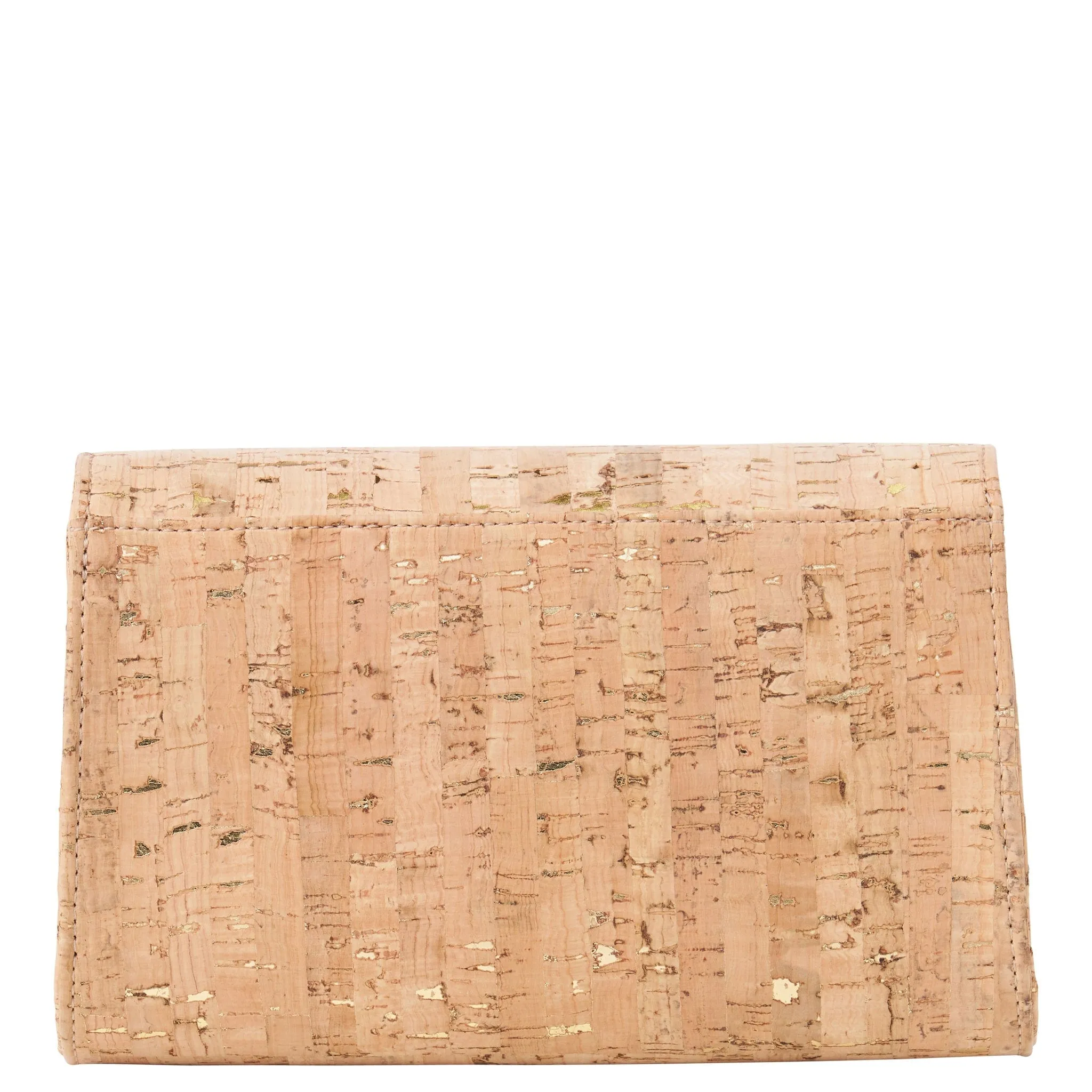 Didi Cork Vegan Mini Clutch | Gold Speckled