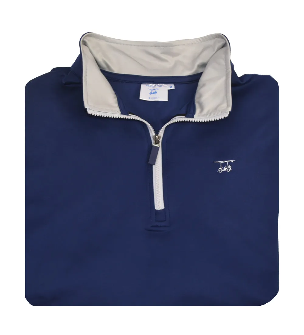 Dogwood Quarter Zip- Solid Medieval