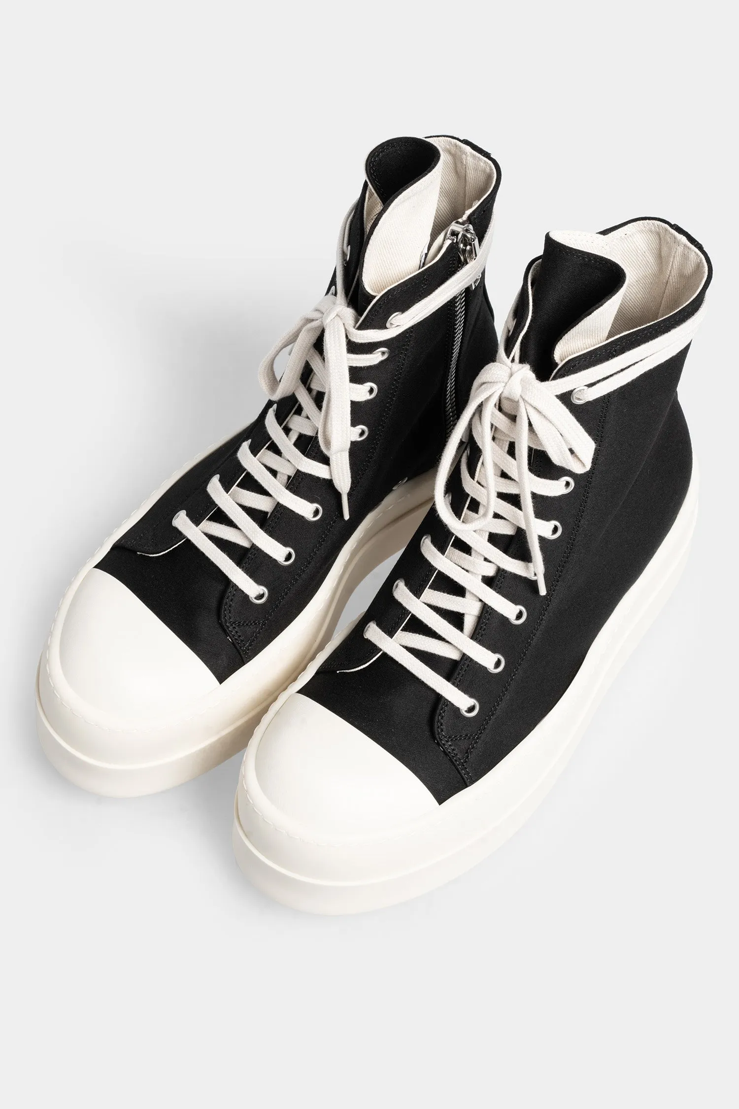 Double bumper sneakers, Black / Milk