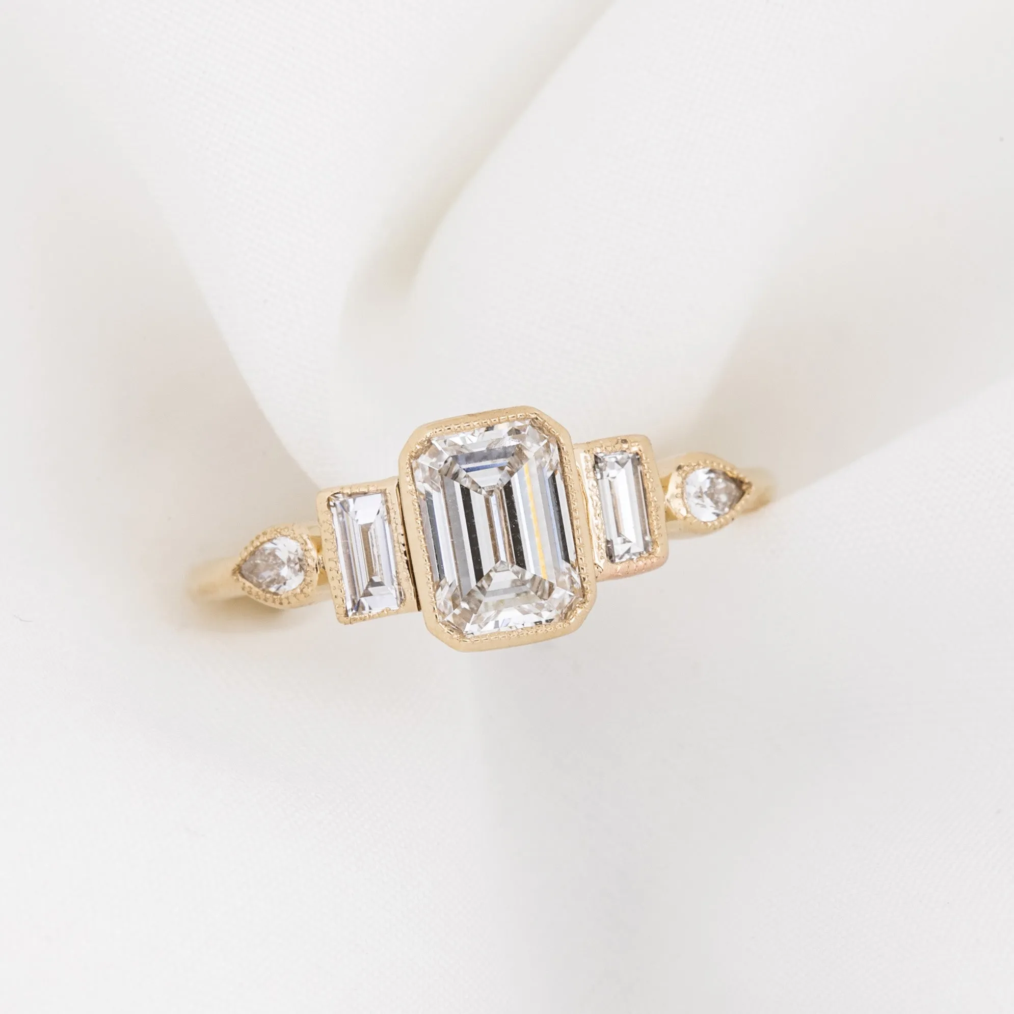 Edith Diamond Ring (Choose your own diamond)