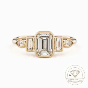 Edith Diamond Ring (Choose your own diamond)