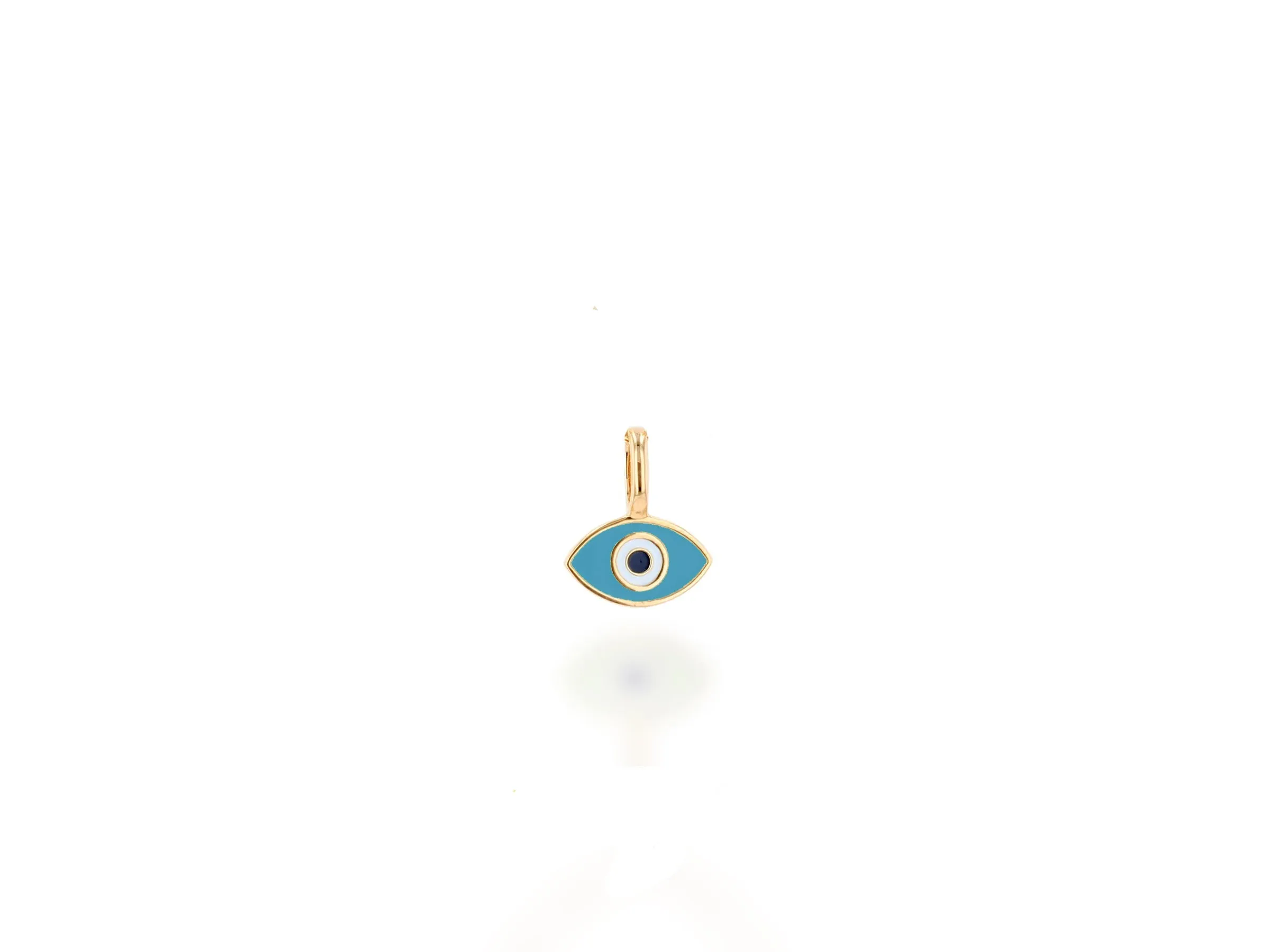 Evil Eye Enamel Charm