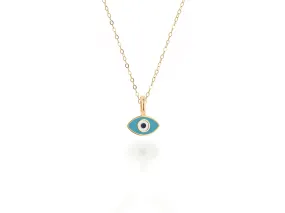 Evil Eye Enamel Charm