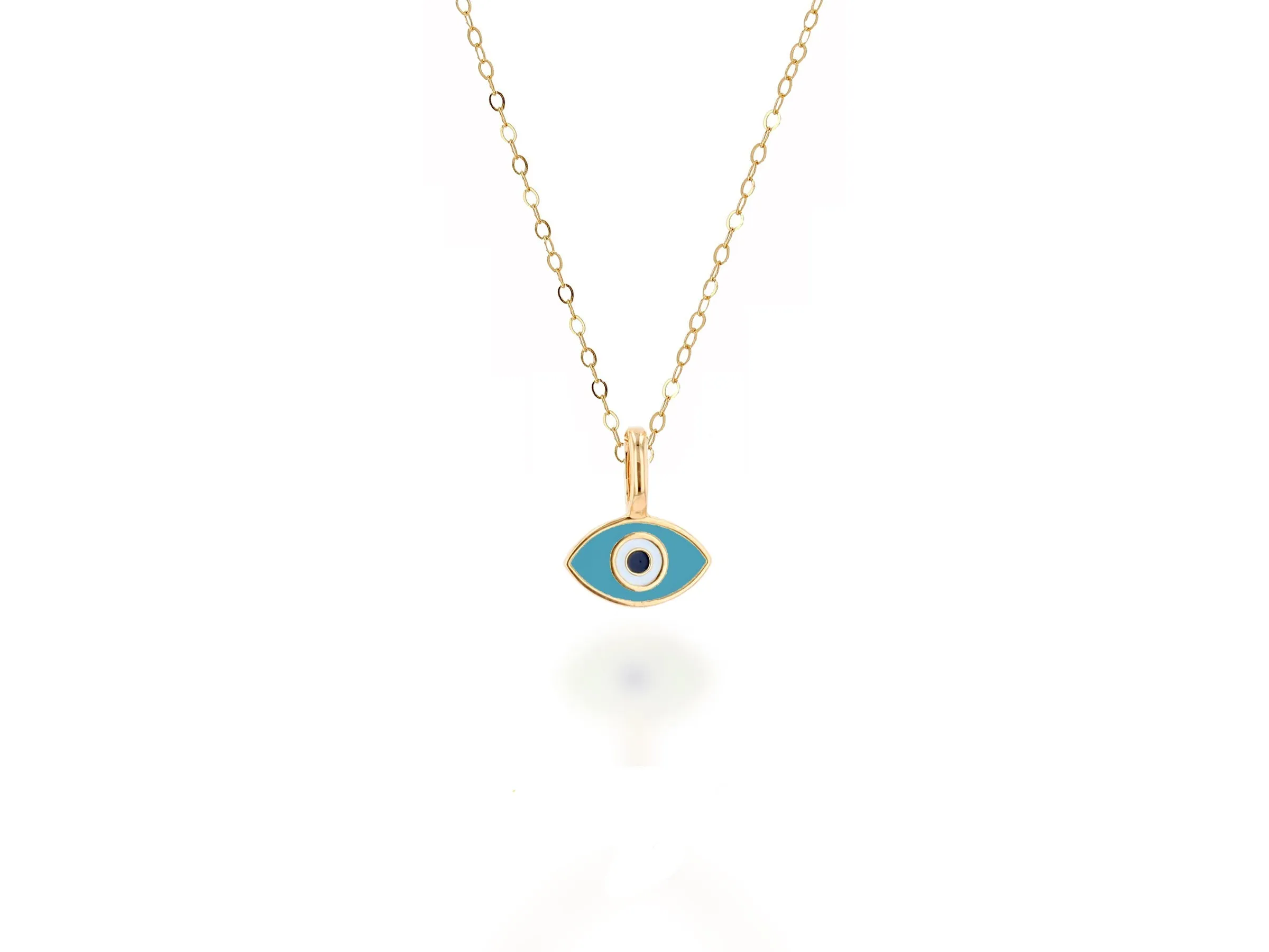 Evil Eye Enamel Charm