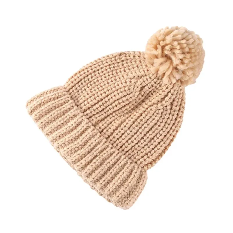 FALL VIBES Pompom Beanie