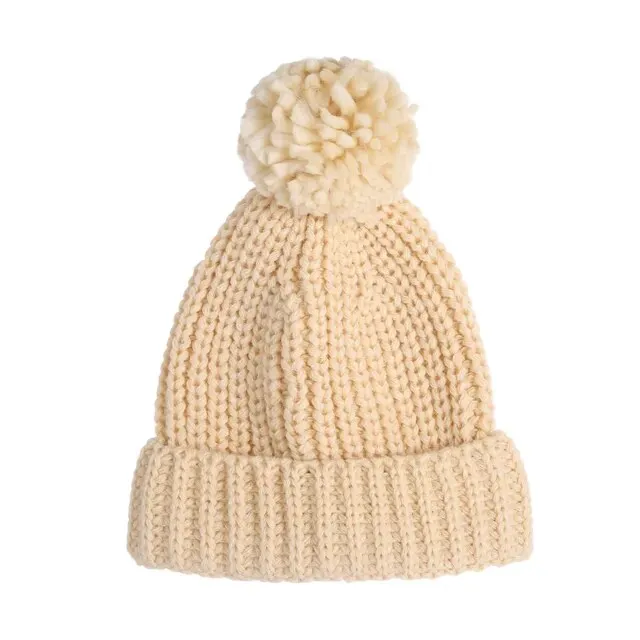 FALL VIBES Pompom Beanie