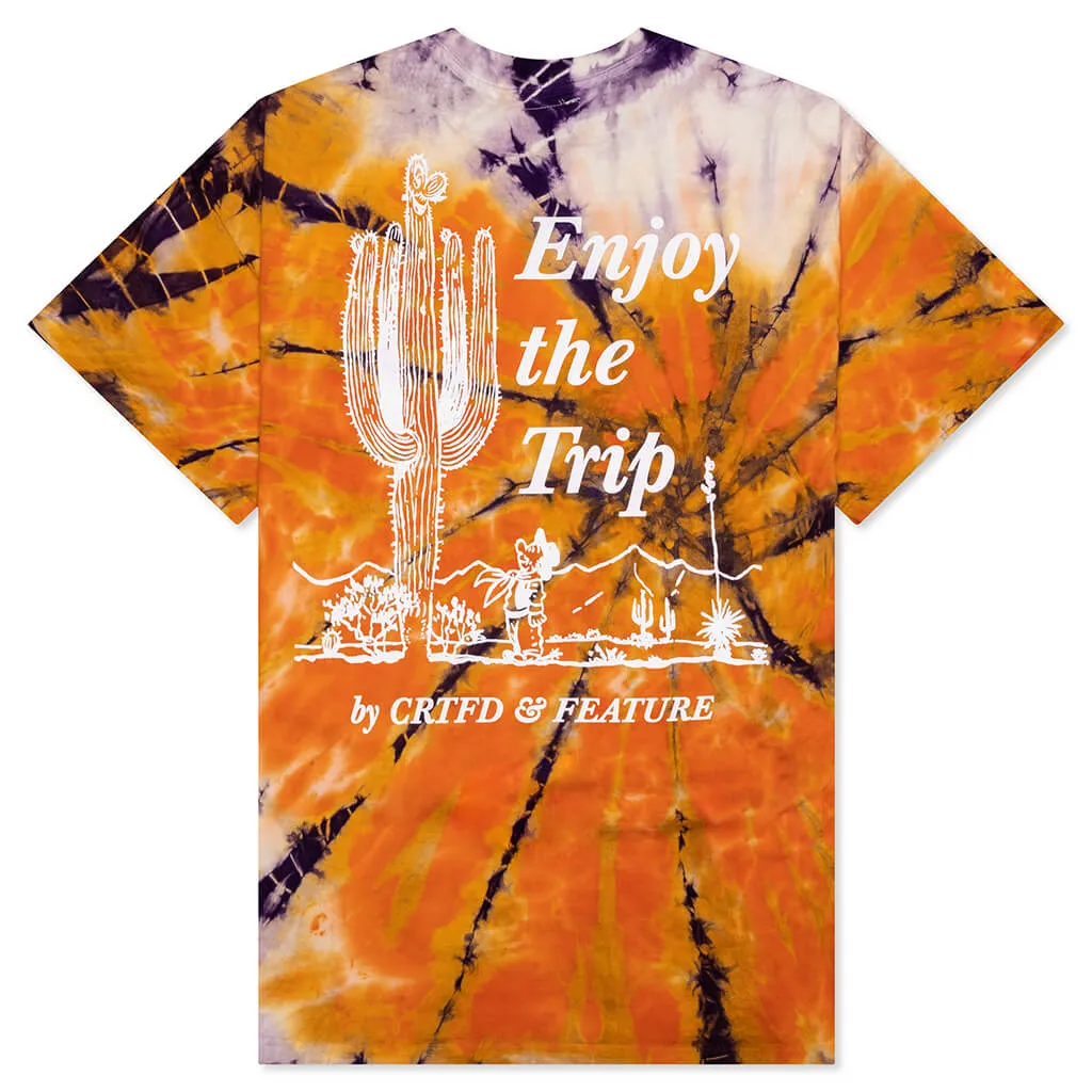 Feature x CRTFD T-Shirt - Tie Dye